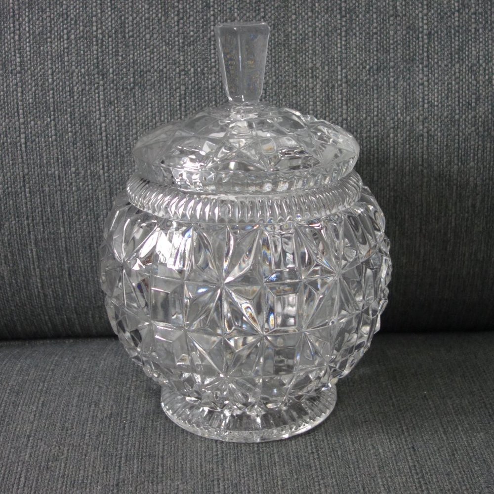 Glass Jar with Glass Lid